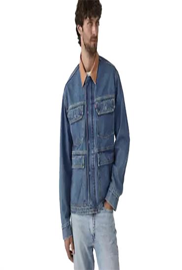 Jackets-Med Indigo - Worn In-MEN